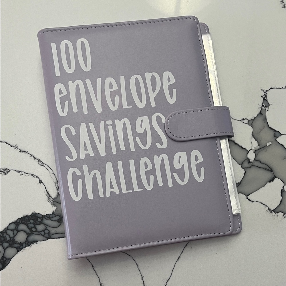 Purple Savings Challenge Binder